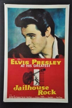 Jailhouse Rock (1957) - Original One Sheet Movie Poster