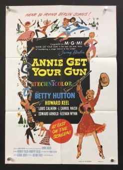 Annie Get Your Gun (1950) - Original Soundtrack Movie Poster