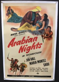 Arabian Nights (1942) - Original One Sheet Movie Poster