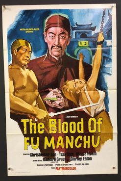 Blood of Fu Manchu (1969) - Original One Sheet Movie Poster