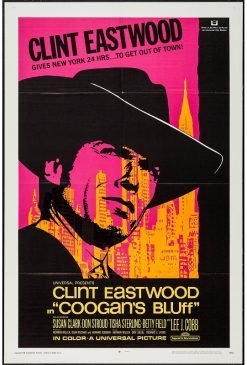 Coogan's Bluff (1968) - Original One Sheet Movie Poster