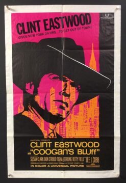 Coogan's Bluff (1968) - Original One Sheet Movie Poster