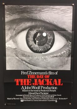 Day of the Jackal (1973) - Original One Sheet Movie Poster