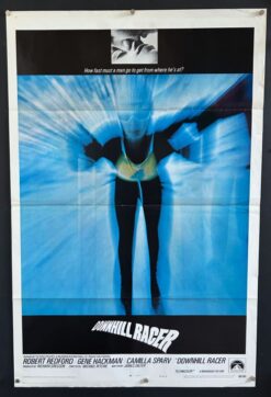 Downhill Racer (1969) - Original One Sheet Movie Poster Downhill Racer (1969) - Original One Sheet Movie Poster