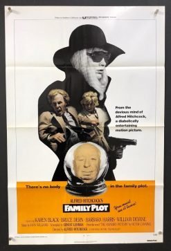 Family Plot (1976) - Original One Sheet Movie Poster