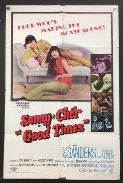 Good Times (1967) - Original One Sheet Movie Poster
