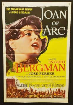 Joan of Arc (1957) - Original One Sheet Movie Poster