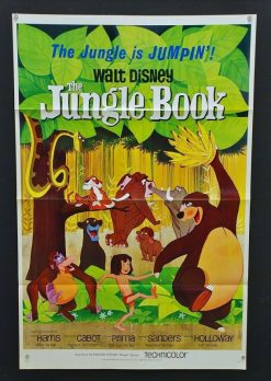 Jungle Book (1967) - Original Disney One Sheet Movie Poster