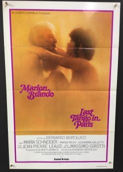 Last Tango In Paris (1972) - Original One Sheet Movie Poster