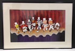 Warner Brothers "Chorus Line" Signed Animation Cell