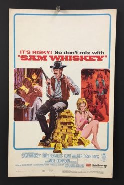 Sam Whiskey (1969) - Original Window Card Movie Poster