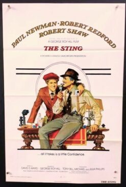 The Sting (1974) - Original One Sheet Movie Poster