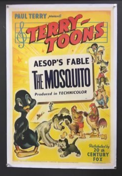 Terry Toons, The Mosquito (1945) - Original One Sheet Movie Poster