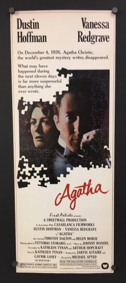 Agatha (1979) - Original Insert Movie Poster