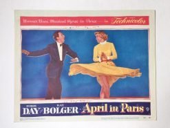 April in Paris (1953) - Original Lobby Card Movie Poster