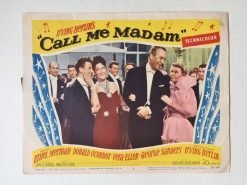 Call Me Madam (1953) - Original Lobby Card Movie Poster