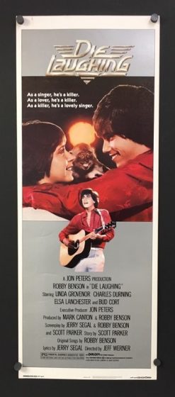 Die Laughing (1980) - Original Insert Movie Poster