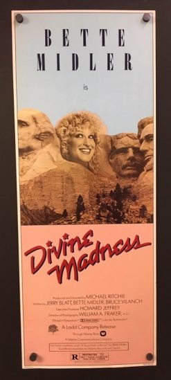 Divine Madness (1980) - Original Insert Movie Poster