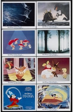 Fantasia (R1982) - Original Disney Lobby Card Set Movie Poster