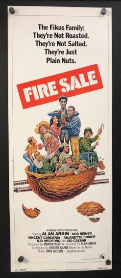Fire Sale (1977) - Original Insert Movie Poster