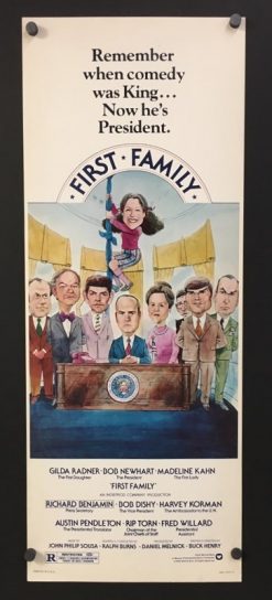 The First Family (1980) - Original Insert Movie Poster