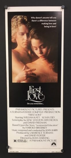 First Love (1977) - Original Insert Movie Poster