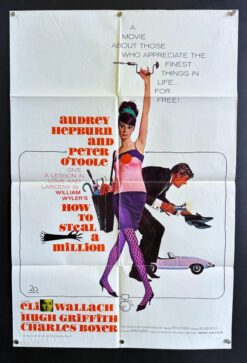 How To Steal A Million (1966) - Original Movie Poster