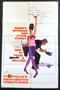How To Steal A Million (1966) - Original Movie Poster