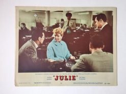 Julie (1956) - Original Lobby Card Movie Poster