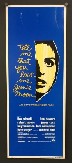 Tell Me You Love Me Junie Moon (1970) - Original Insert Movie Poster