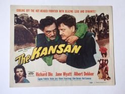 The Kansan (1948) - Original Title Card Movie Poster