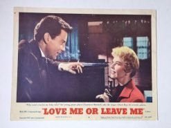 Love Me Or Leave Me (1955) - Original Lobby Card Movie Poster