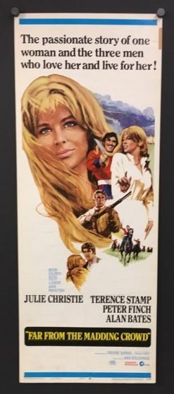 Far From the Madding Crowd (1968) - Original Insert Movie Poster