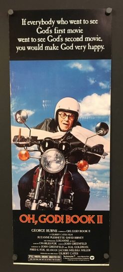 Oh God Book 2 (1980) - Original Insert Movie Poster