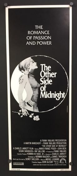 Other Side of Midnight (1977) - Original Insert Movie Poster