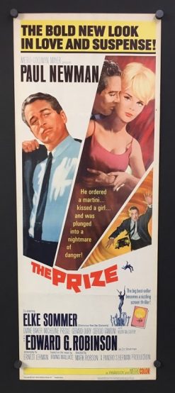 The Prize (1963) - Original Insert Movie Poster