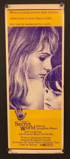 Secret World (1969) - Original Insert Movie Poster