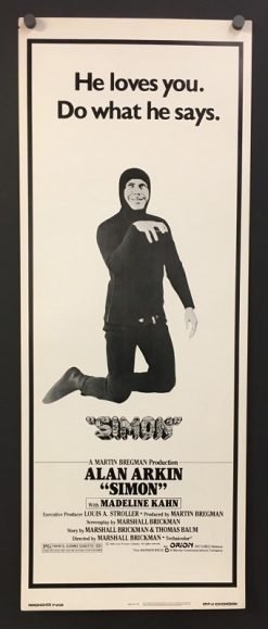 Simon (1980) - Original Insert Movie Poster