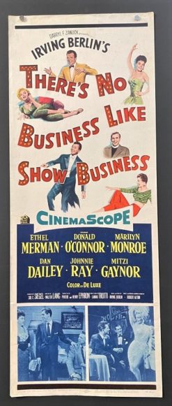 There's No Business Like Show Business (1954) - Original Insert Movie Poster