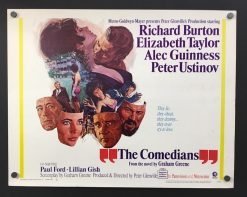 The Comedians (1967) - Original Half Sheet Movie Poster