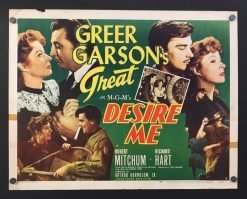 Desire Me (1947) - Original Half Sheet Movie Poster