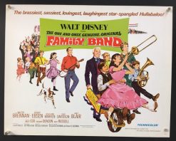 The One and Only Genuine, Original Family Band (1968) - Original Half Sheet Movie Poster