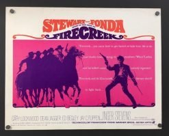 Fire Creek (1968) - Original Half Sheet Movie Poster