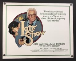 The Late Show (1977) - Original Half Sheet Movie Poster