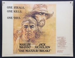 The Missouri Breaks (1976) - Original Half Sheet Movie Poster