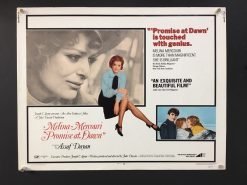 Promise At Dawn (1971) - Original Half Sheet Movie Poster