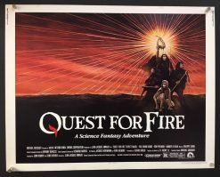Quest For Fire (1982) - Original Half Sheet Movie Poster