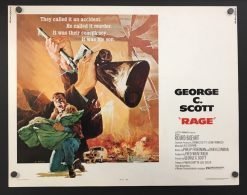 Rage (1972) - Original Half Sheet Movie Poster