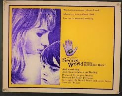 Secret World (1969) - Original Half Sheet Movie Poster