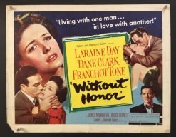 Without Honor (1949) - Original Half Sheet Movie Poster